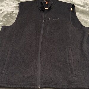 Orvis XL Black Full Zip Vest